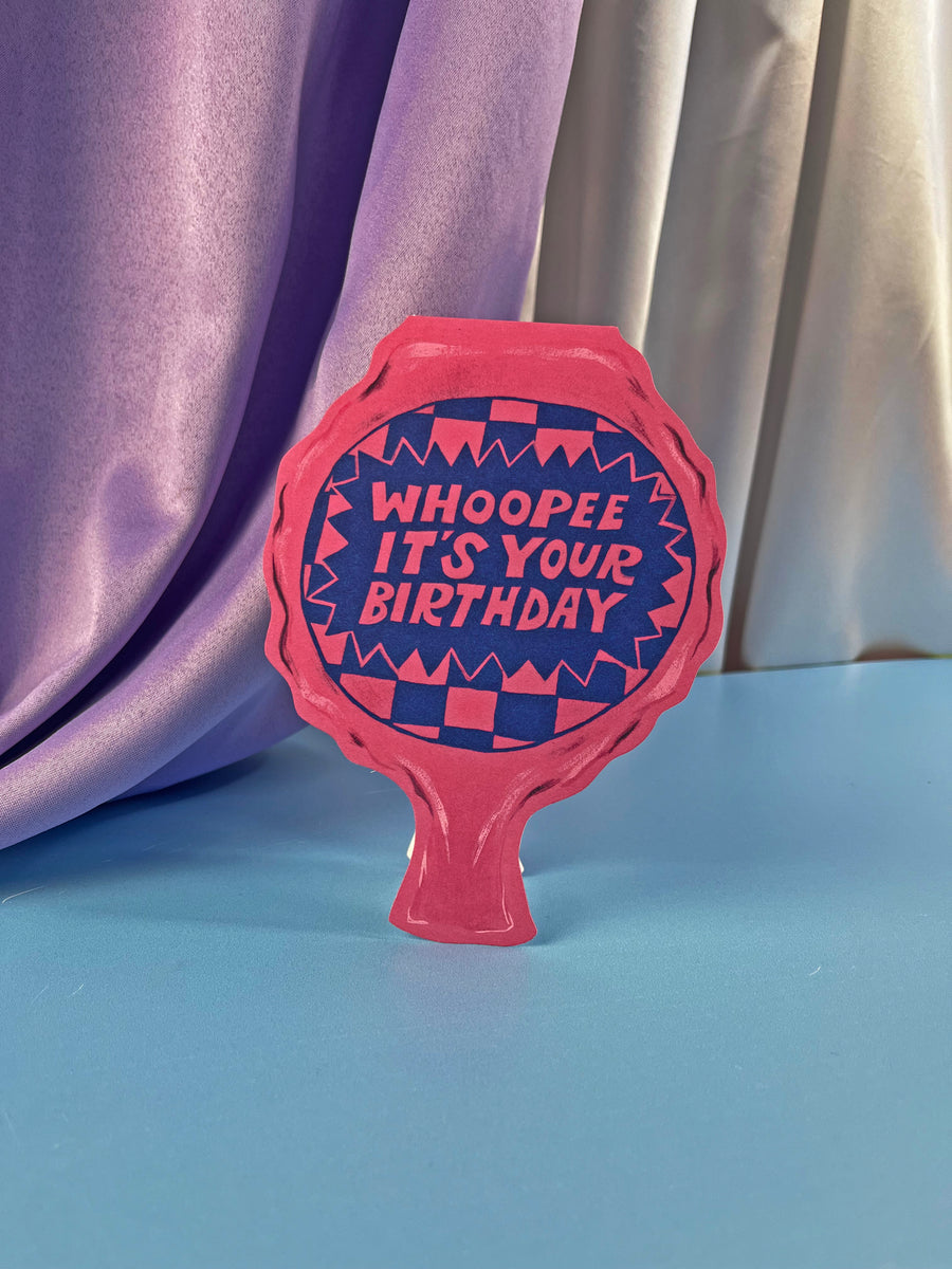 Whoopee Cushion Birthday Card