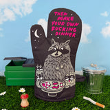 Raccoon Oven Mitt