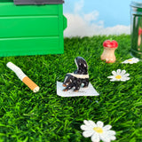 Skunk Mini Porcelain Figurine