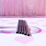 Heart Shaped Straw - Silver