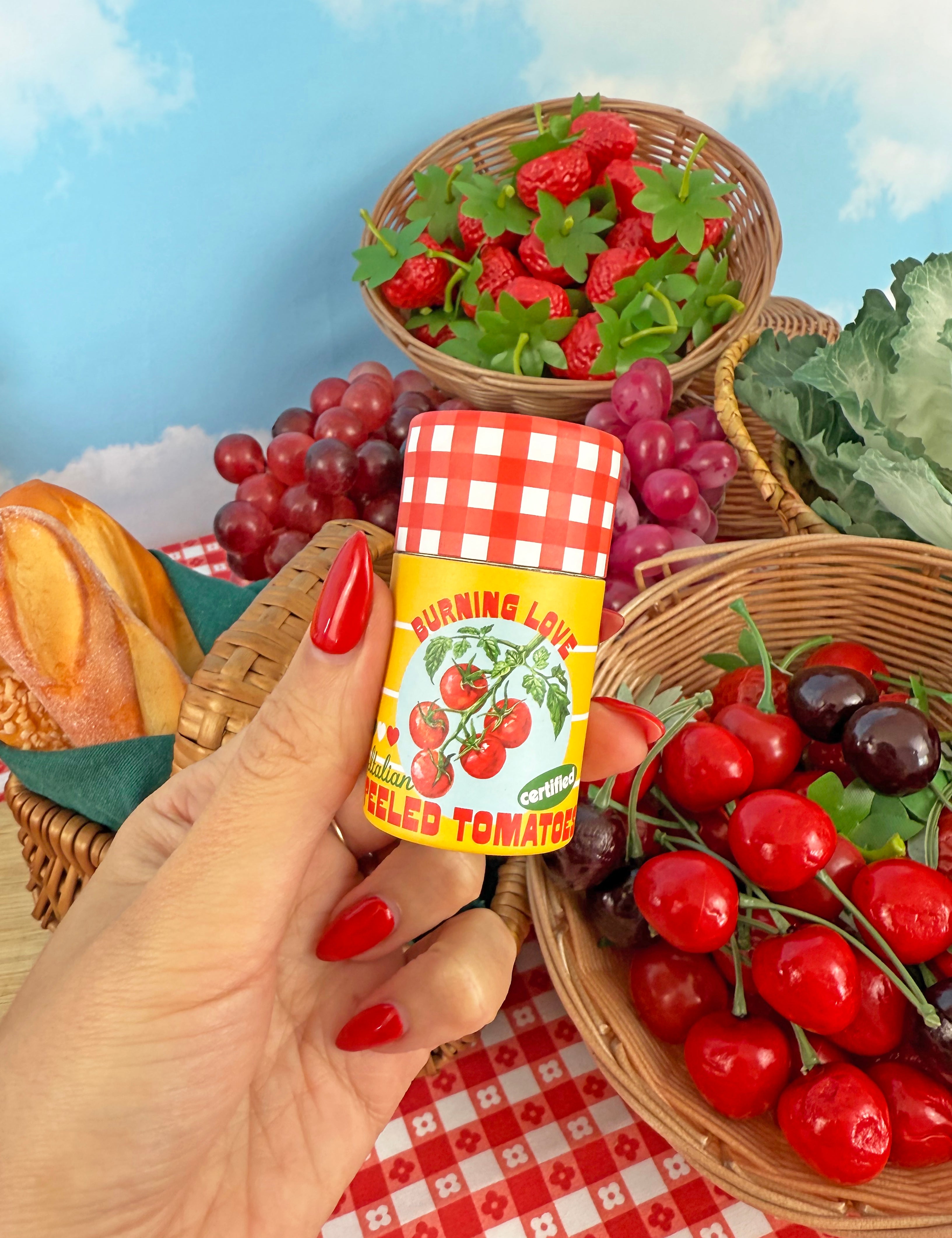 Mini Tomato Incense Holder