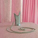 Snake on a Chain Lighter Case Keychain
