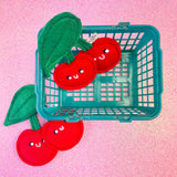 Twin Cherries Catnip Toy