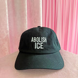 Abolish ICE Baseball Hat- Black