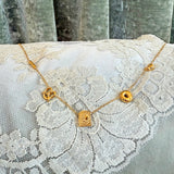 Bread Charm Necklace- Gold
