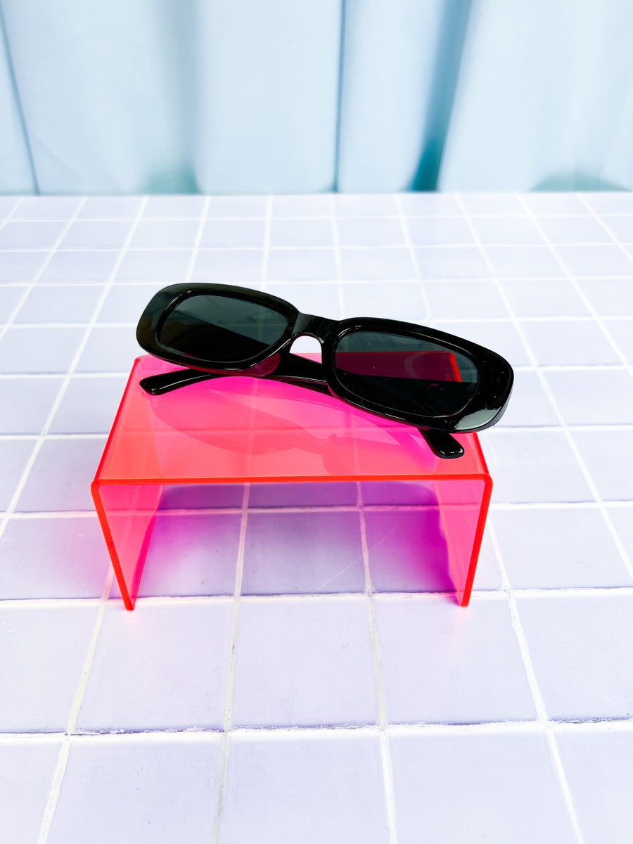 Rectangle Sunglasses - Black
