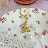 Gold Bear Clip On Charm