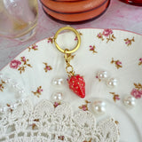 Strawberry Clip On Charm