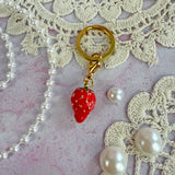Strawberry Clip On Charm