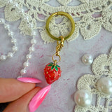 Strawberry Clip On Charm