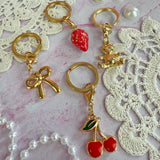 Strawberry Clip On Charm