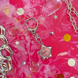 Star Watch Keychain- Pink