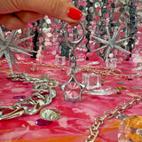 Star Watch Keychain- Pink