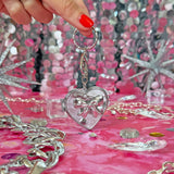 Heart Mirror Keychain