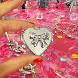 Heart Mirror Keychain