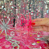 Cyber Butterfly Hair Claw- Pink