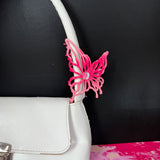 Cyber Butterfly Hair Claw- Pink