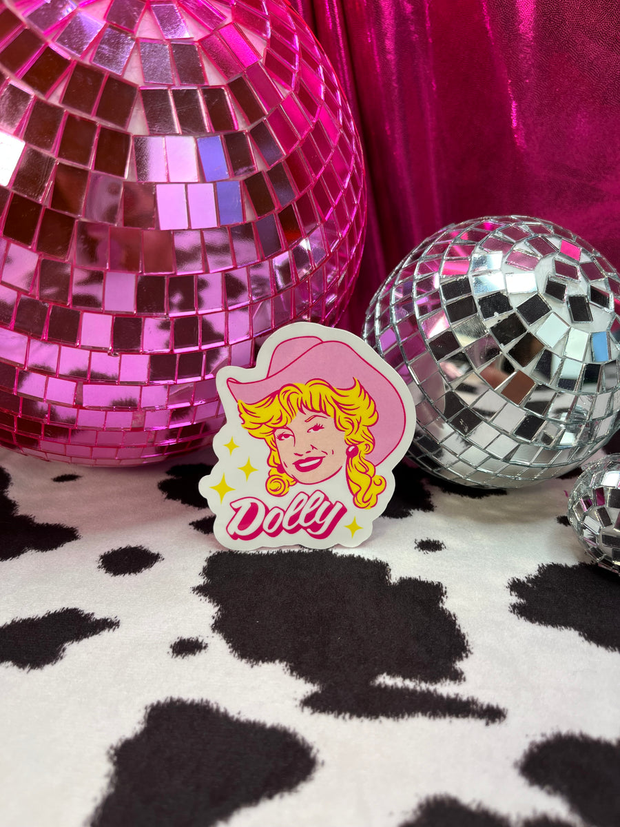 Dolly Cowgirl Sticker
