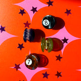 Billiard Ball Mini Hair Clip Set