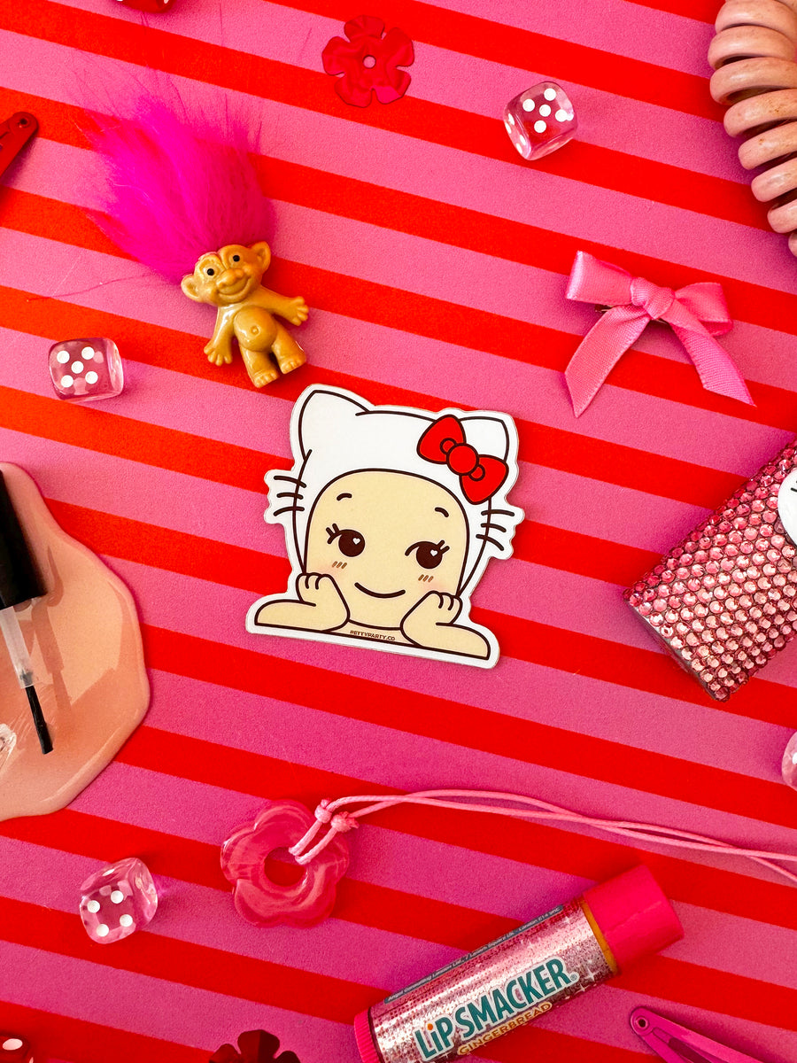 Hello Kitty Kewpie Sticker