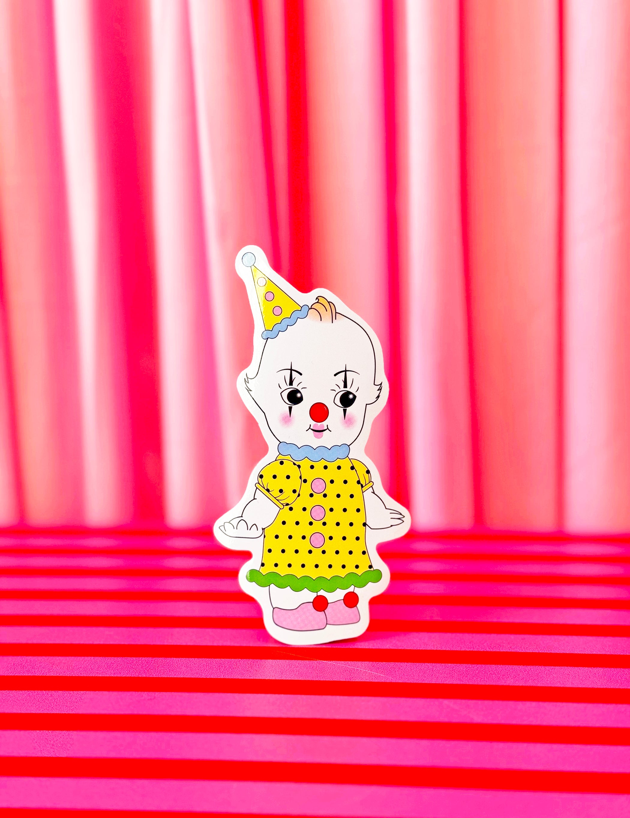 Smell Proof Bag with Lock- Sad Clown
