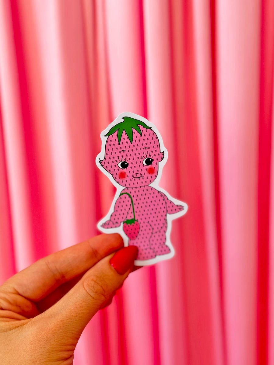 Strawberry Kewpie Sticker