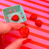 Strawberry Magnet Set