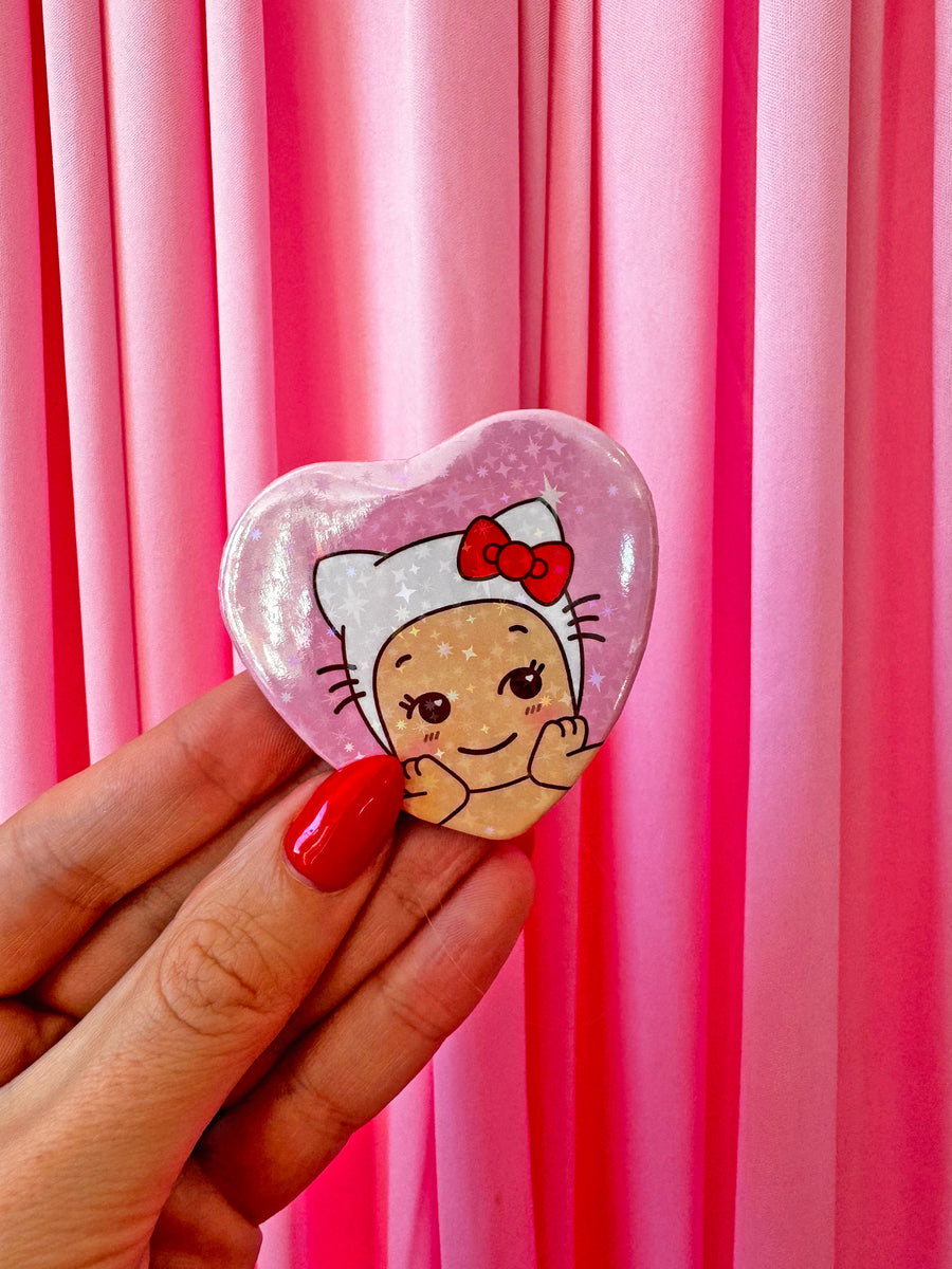 Hello Kitty Kewpie Button