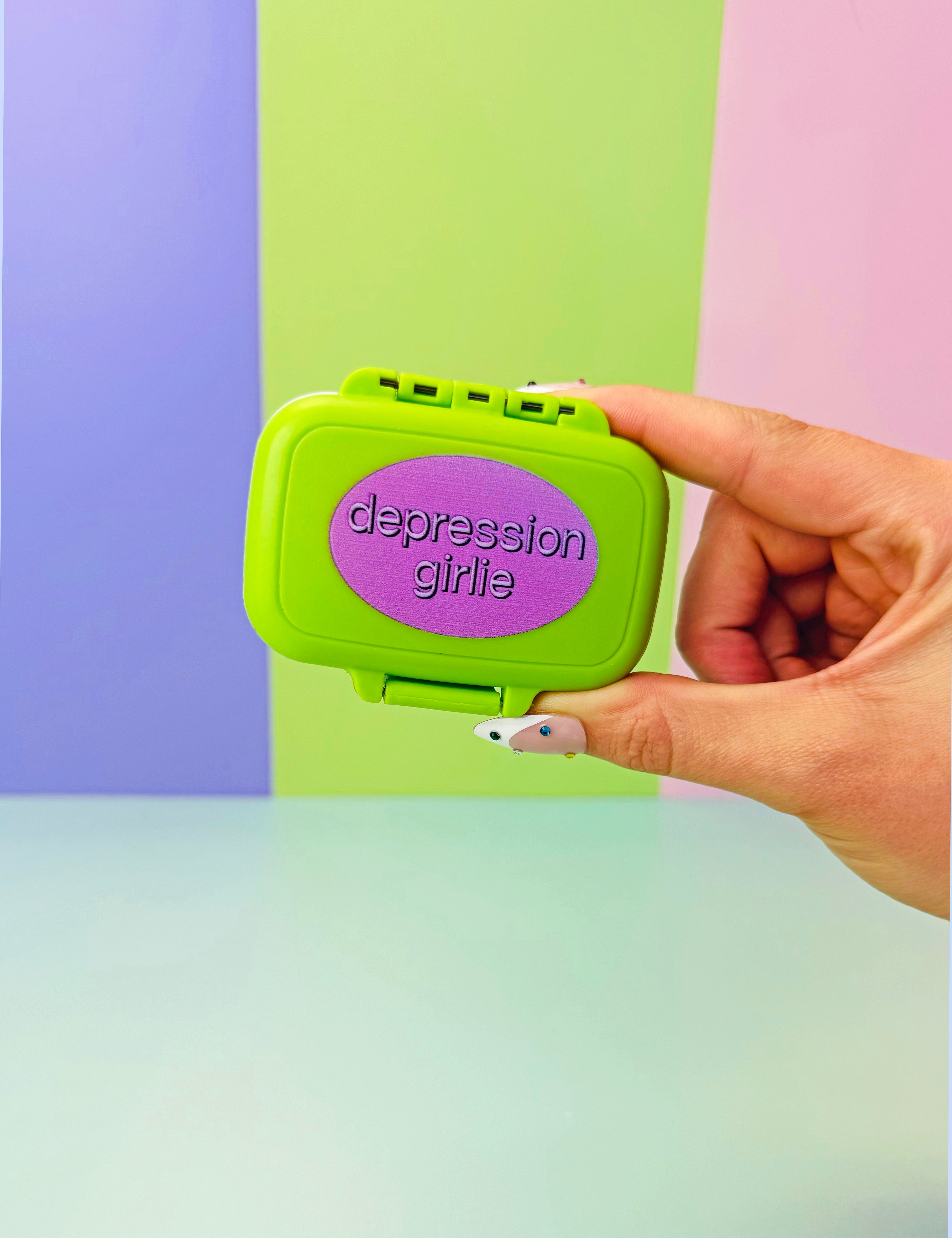 Anxiety Girlie Pill Case