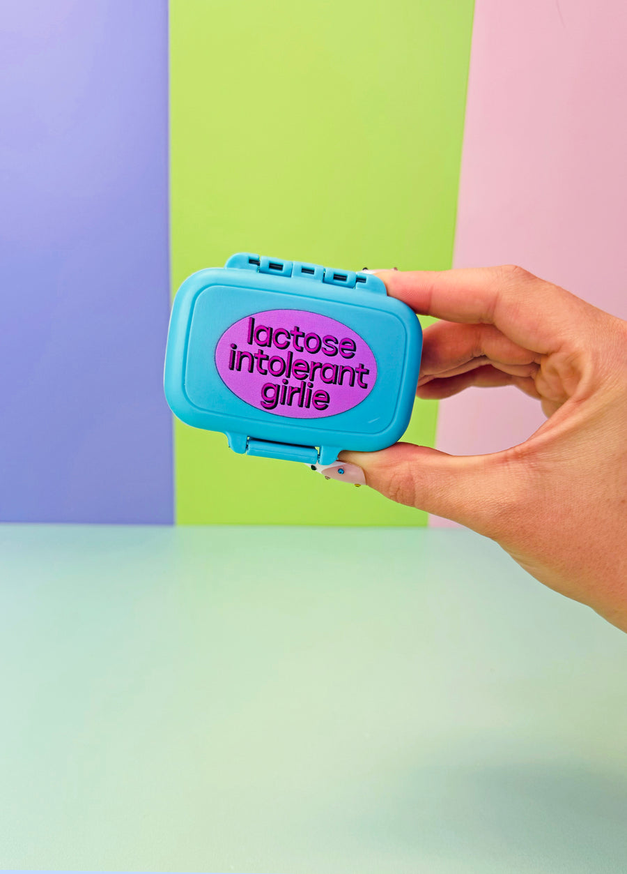 Lactose Intolerant Girlie Pill Case