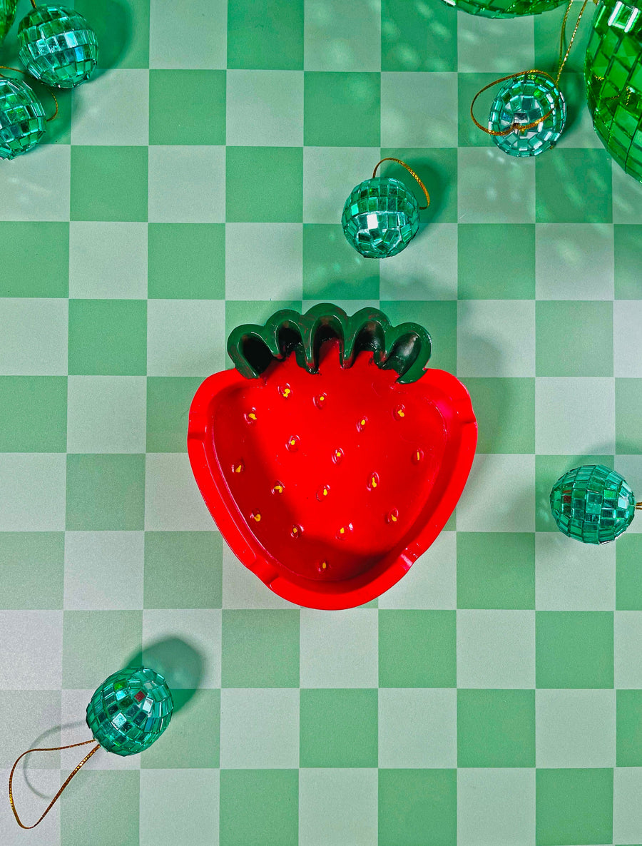 Strawberry Ash Tray