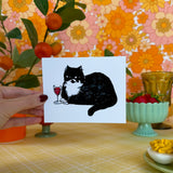 Pepper With A Fine Bordeaux Print