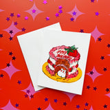 Birthday Cake Mouse Card