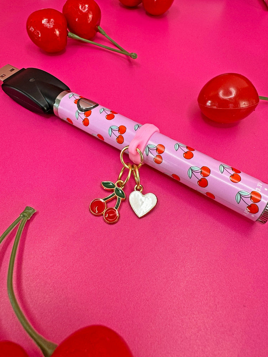 Lip Gloss Charm- Cherry