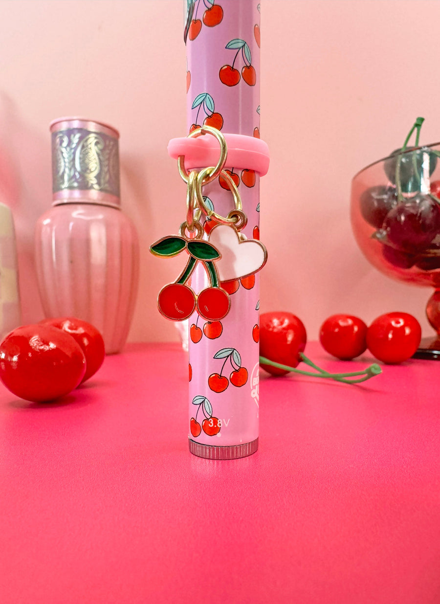 Lip Gloss Charm- Cherry