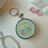 Swan Ash Tray Keychain