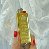 Gold Bar Lighter Case