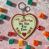 Lover You Should've Come Over Keychain