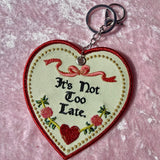 Lover You Should've Come Over Keychain