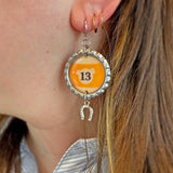 Lucky Girl Dangly Earrings