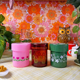 Retro Sunflower Jar