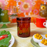 Retro Sunflower Jar