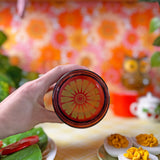 Retro Sunflower Jar