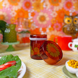 Retro Sunflower Jar