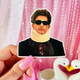 Christopher Moltisanti Neck Brace Sticker