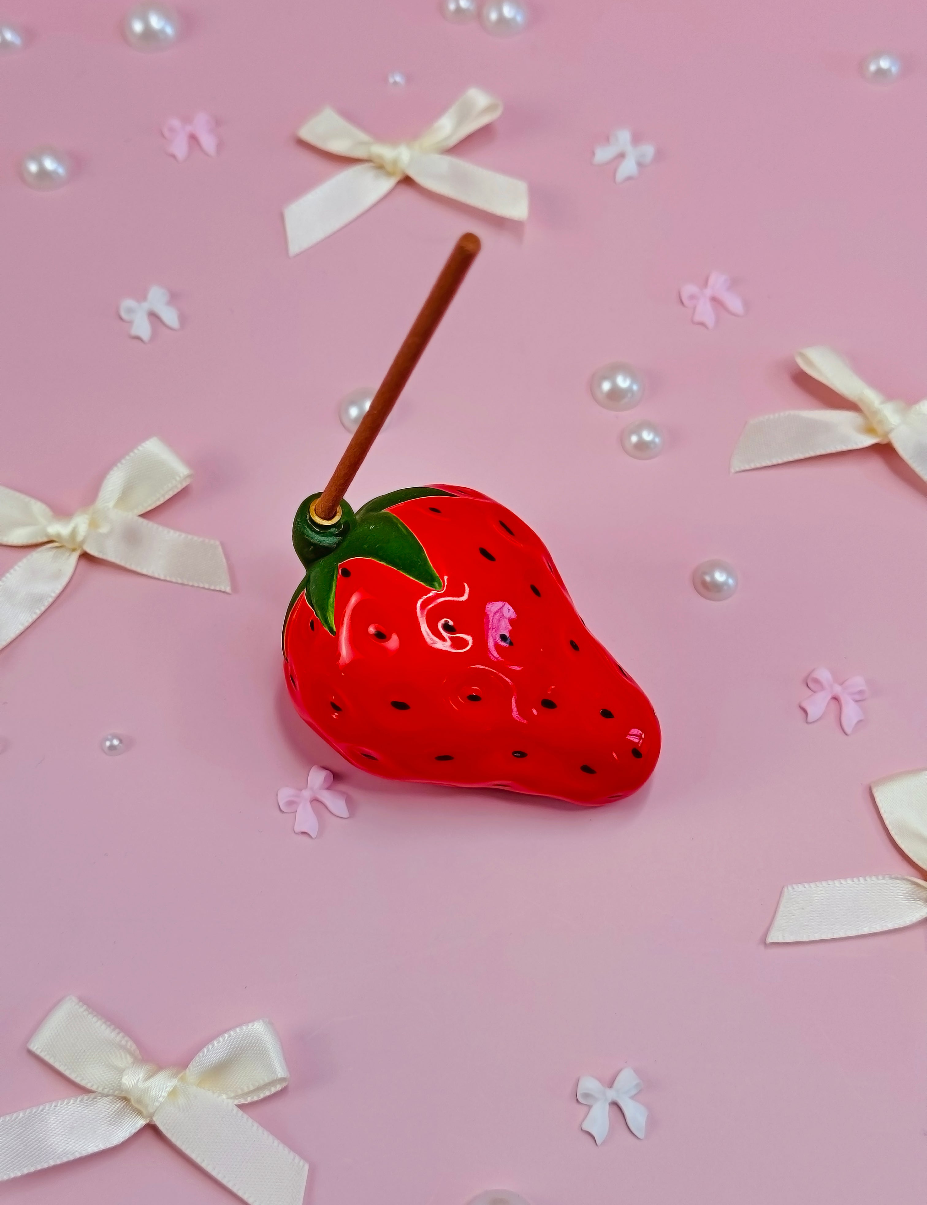 Strawberry Stash Jar