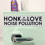 Noise Pollution Car Magnet