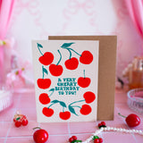 Very Cherry Birthday Card