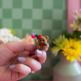 Teddy Bear Mini Velvet Critter