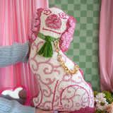 Chinoiserie Dog Hook Pillow